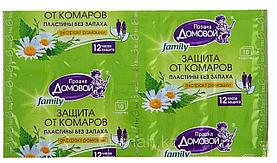 Пластины от комаров Family "Домовой", экстракт ромашки