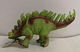 Динозавр Стегозавр резиновый со звуком, фото 2