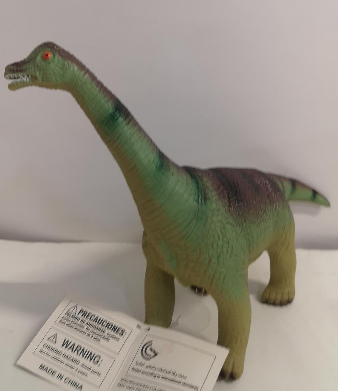 Динозавр резиновый со звуком / Игрушка динозавр