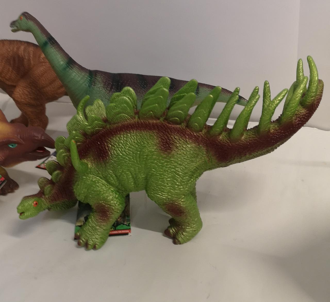 Игрушка динозавр со звуком Трицератопс - фото 7 - id-p99251574
