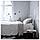 Пододеяльник и 2 наволочки БЛОВИНДА серый 200x200/50x70 см ИКЕА, IKEA, фото 5