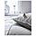 Пододеяльник и 2 наволочки БЛОВИНДА серый 200x200/50x70 см ИКЕА, IKEA, фото 6