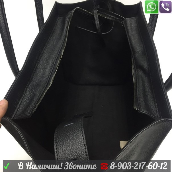 Сумка Celine Luggage черная - фото 3 - id-p99210959