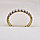 Золотое  кольцо с бриллиантами 0.76Ct SI1-SI2/H, VG-Cut, фото 8