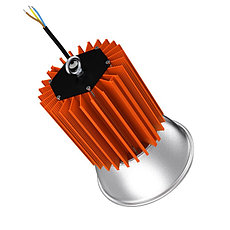 Светильник led низковольтный Колокол 12-24 в. 40 ватт. Светильник на тросе 12-24 v., фото 2