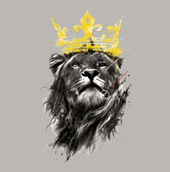 Термонаклейка "Король Лев ", 16*26 см