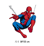 Термонаклейка "Человек - паук ", 18*22 см, фото 2