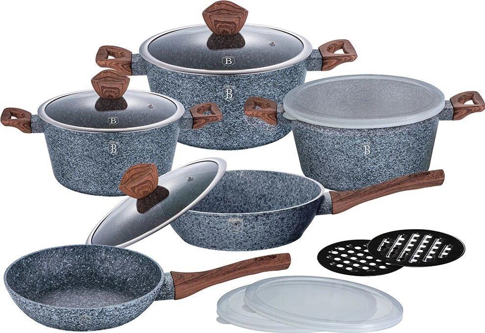 Набор посуды 13 пр. BH-6197 Forest Original Brown Line (Berlinger Haus, Венгрия), фото 1