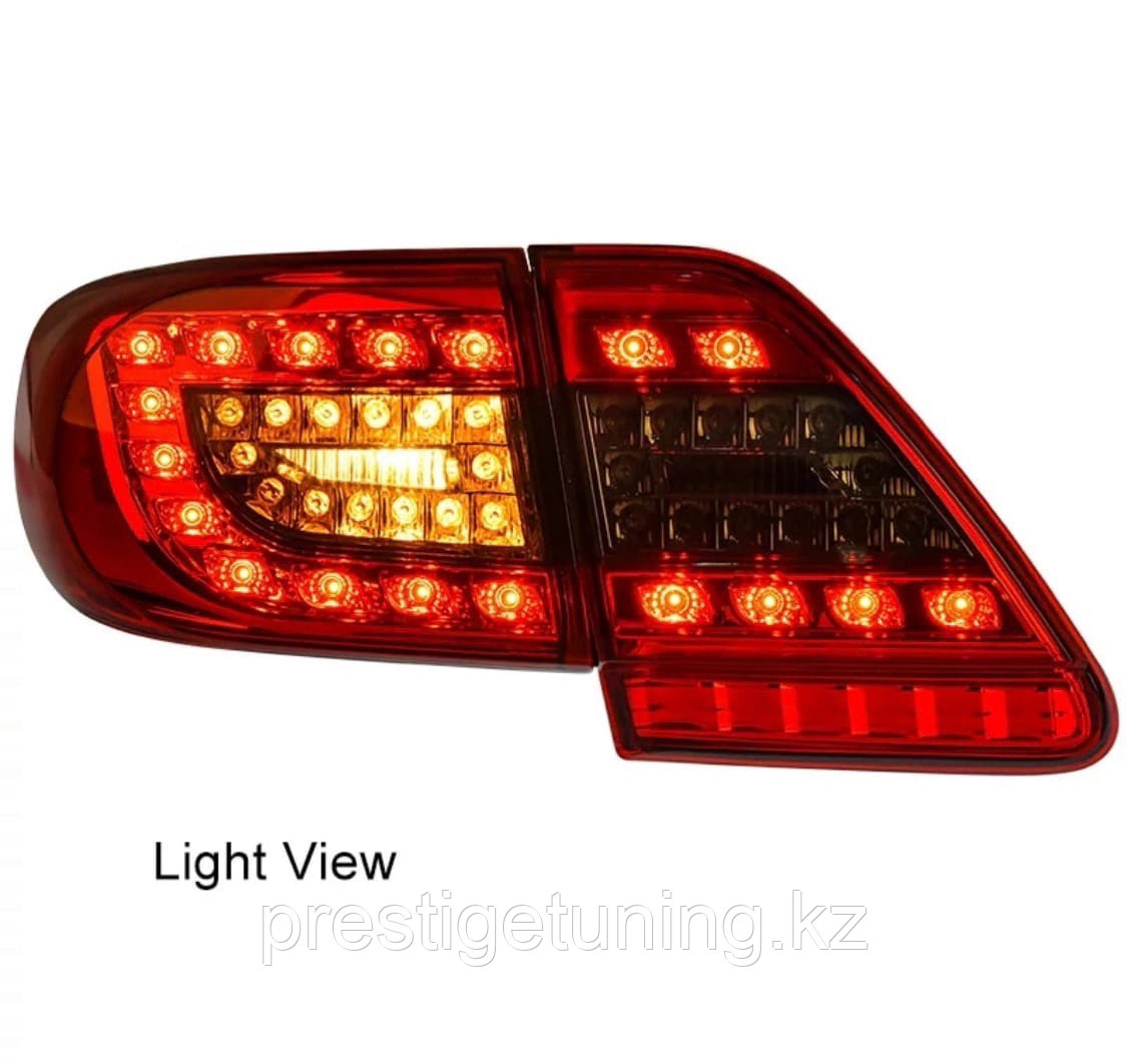 Задние фонари на Corolla 2011-13 VLAND (Красно-Дымчатый) - фото 2 - id-p3412146
