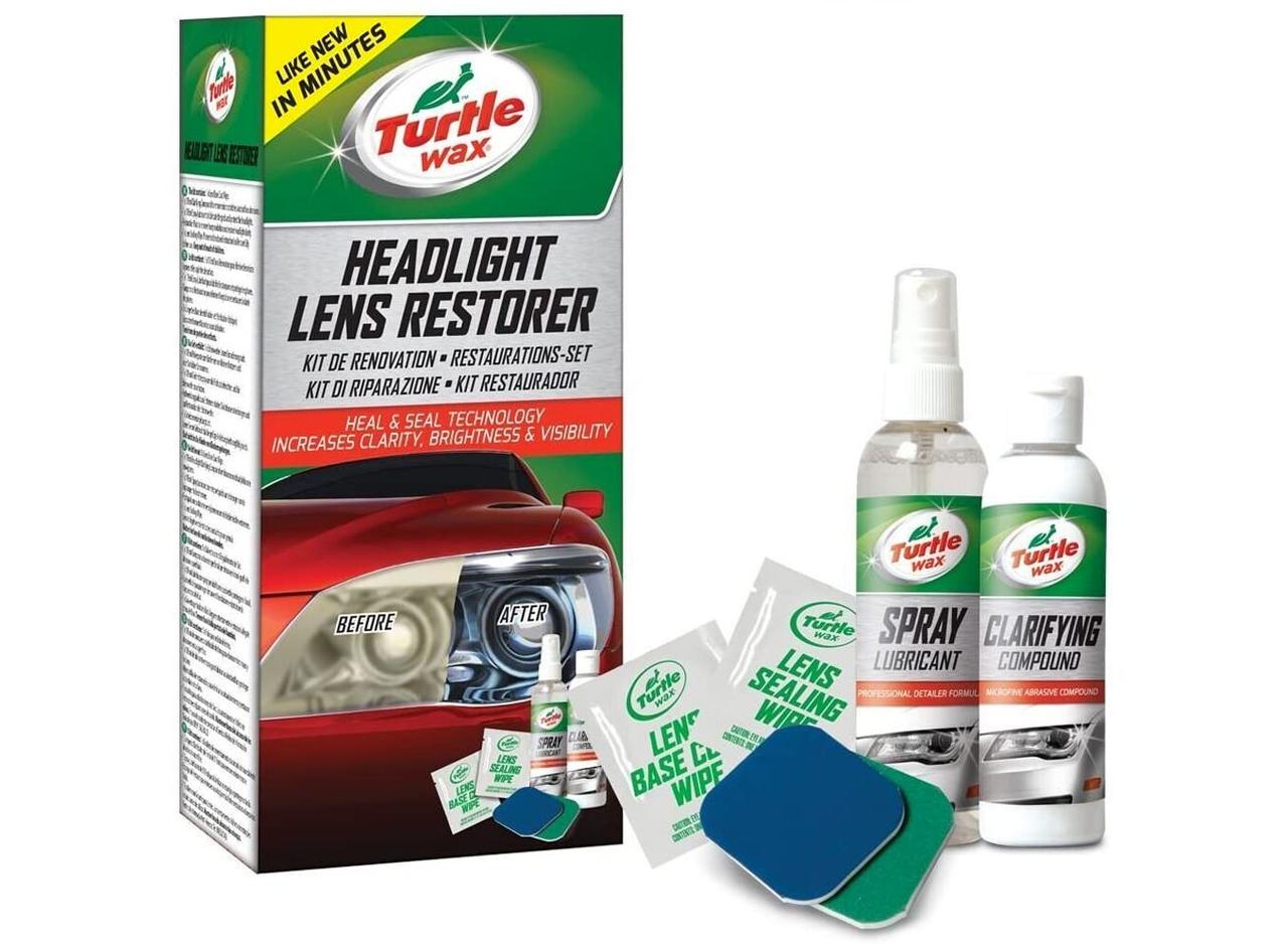 Набор для полировки и восстановления фар Turtle Wax Headlight Lens Restorer