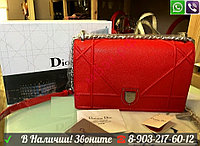 Черная Сумка Диорама Dior Miss Diorama Medium Клатч Икра Официальный Сайт Красный