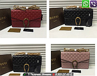 Сумка Gucci Dionysus вдавленное лого