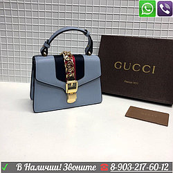 Gucci Sylvie Гучи Сумка Gucci Клатч top handle Гучи