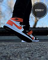 Кеды Nike Jordan выс оранж замш 1803-16, фото 1