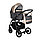 Детская коляска Pituso Nino 2 в 1 Антрацит/Кожа Metalic Latte, фото 9