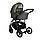 Детская коляска Pituso Nino 2 в 1 Антрацит/Кожа Metalic Olive, фото 3