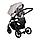 Детская коляска Pituso Nino 2 в 1 Metalic Frost Grey, фото 7