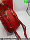 Valentino Бежевый рюкзак с шипами Rockstud Spike Валентино Красный, фото 6