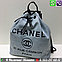 Рюкзак Chanel Deauville 31 Rue Cambon Шанель Тканевый Белый, фото 7