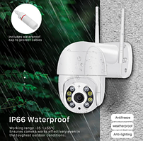 IP Камера видеонаблюдения уличная цветная водонепроницаемая