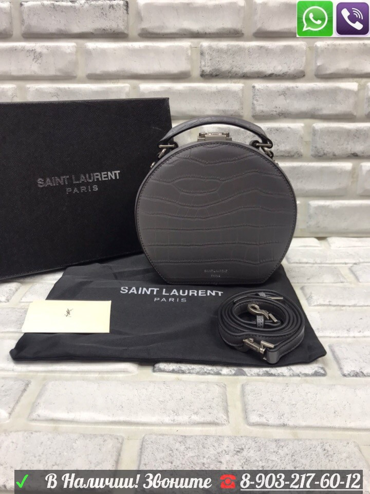 Круглая Сумка YSL Saint Laurent - фото 7 - id-p99196783