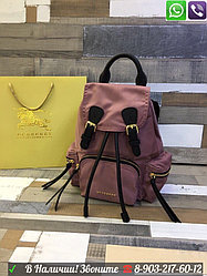 Пудровый Рюкзак Burberry Rucksack Лиловый Бербери