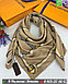 Шелковый платок Gucci 100 см Серый, фото 7