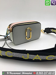 Сумка Marc Jacobs Snapshot Camera Клатч серый