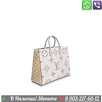 Сумка louis vuitton giant monogram Onthego разноцветная