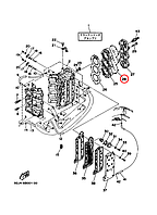 Прокладка крышки головки Yamaha OMAX Y 50-70 6H311193A1