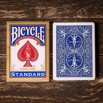 Карты Bicycle Standard синий цвет