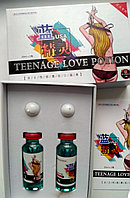 Возбуждающие средство Teenage Love Potion женские капли 20мл.+ мужские таблетки 2шт