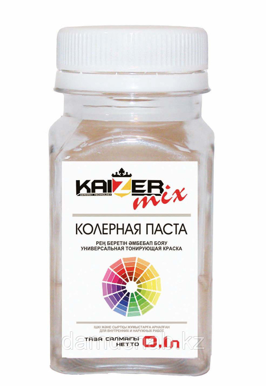 Kaizer Mix колерная паста цвет кукурузно-желтый 0,1 кг