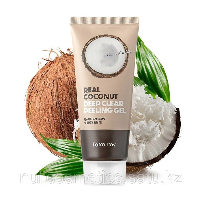 Эффективная пилинг-скатка для лица на основе натурального кокосового масла - фото 2 - id-p99283879