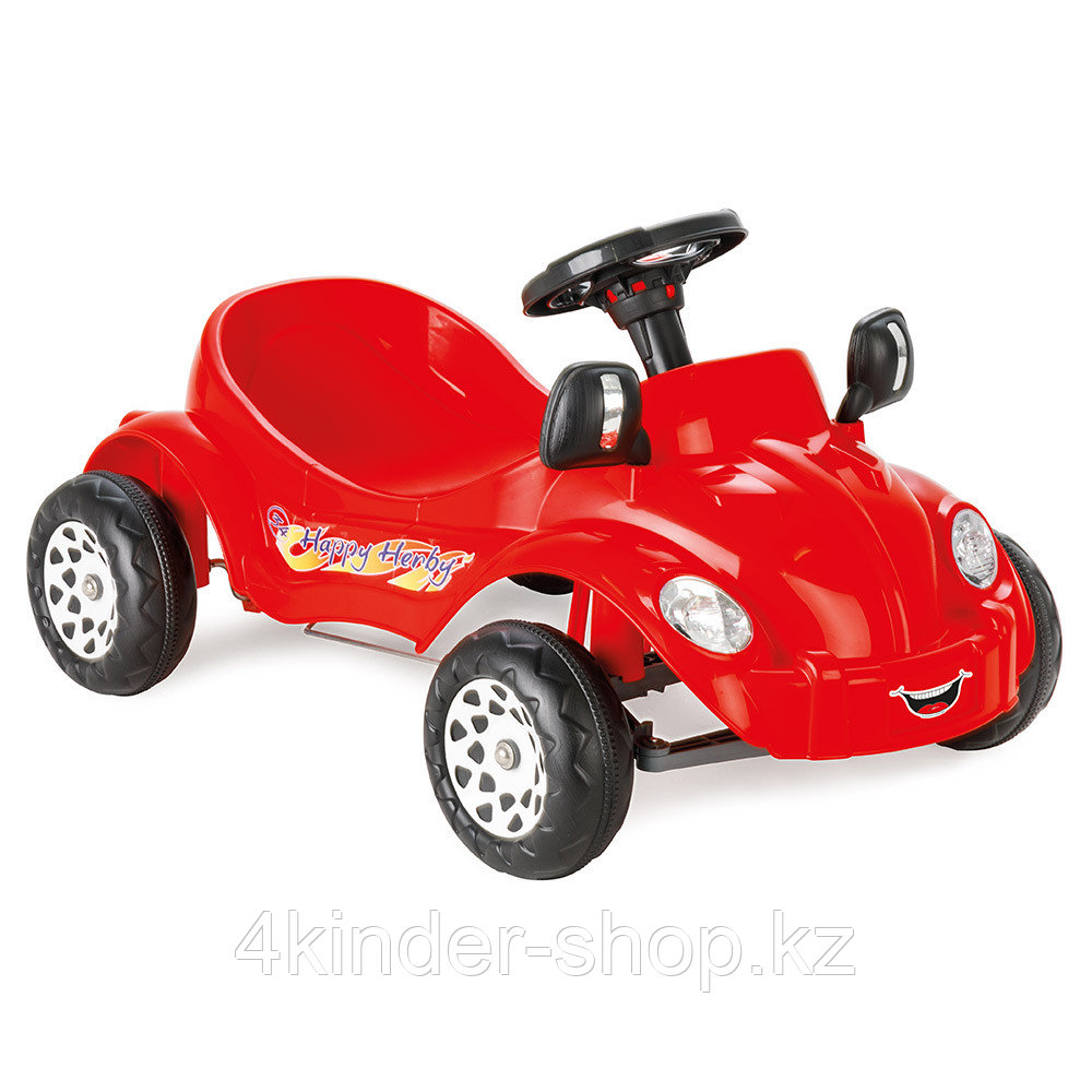 PILSAN Педальная машина Happy Herby Red/Красный,85*56*45.5 cm (3-5лет) - фото 1 - id-p98815070