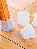 Силиконовые накладки-протекторы для мебели / Колпачки на ножки стула / Чехлы для ножек стула, стола