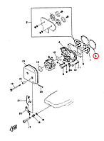 Прокладка клапана впуска Yamaha Y 20-30 64813621A1