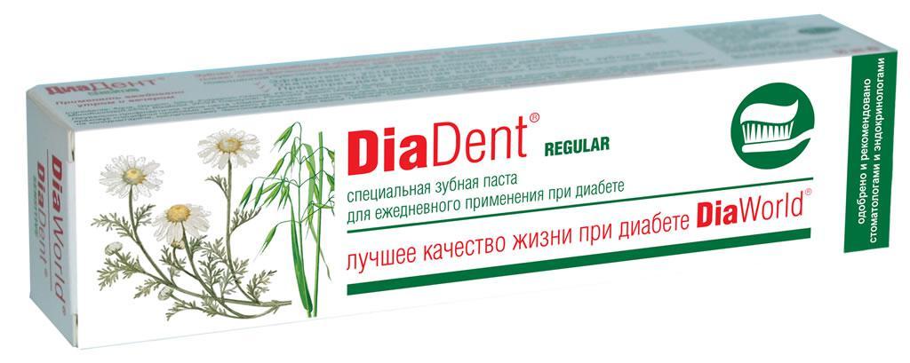 Зубная паста ДиаДент Актив в ламинатной тубе 50 мл.
