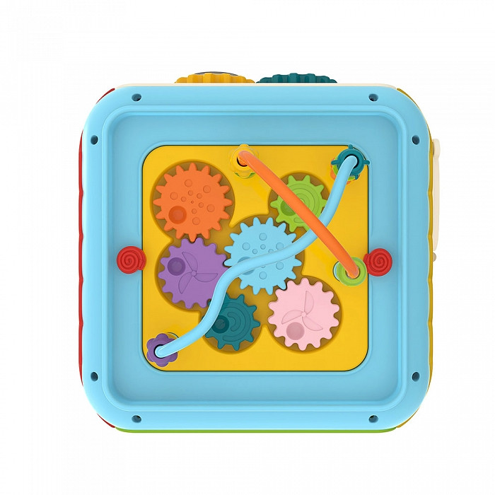 HAUNGER Игрушка развивающая Занятный куб (свет,звук) 21,5*21,5*21,5 см (в кор.12 шт.)