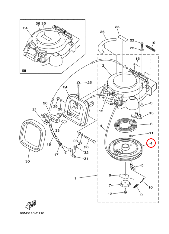 Диск кикстартера Yamaha OMAX Y 15F 63V1571400