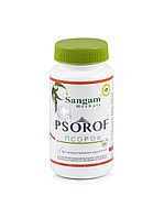 Псороф (Psorof) 60 таб, Sangam Herbals, облегчает  течение псориаза