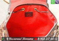Рюкзак с карманами в Шашку Louis Vuitton Bosphore Луи Виттон