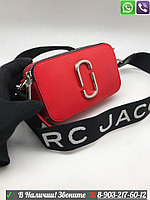 Сумка Marc Jacobs Snapshot клатч Марк Джейкобс 18 см Красный