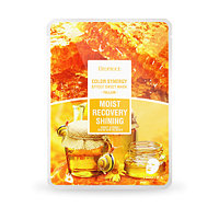 Deoproce Color Synenergy Efect Sheet Mask Yellow бал негізіндегі матадан жасалған маска