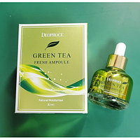 Ампульная сыворотка для лица с экстрактом зеленого чая Deoproce Green Tea Fresh Ampoule