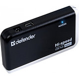 Defender 83504 USB разветвитель универсальный QUADRO INFIX USB 2.0, 4 порта, фото 2