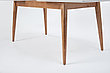 Раздвижной стол Самурай-2 белая эмаль, орех 150(200)х75х90 см, фото 5