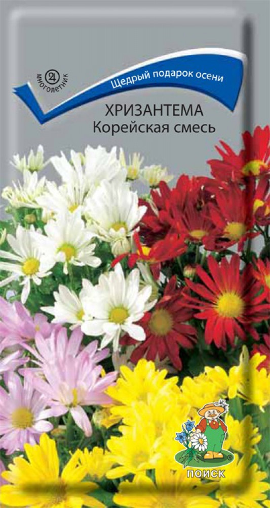 Семена Хризантемы "Корейская смесь" Поиск - фото 1 - id-p99296571