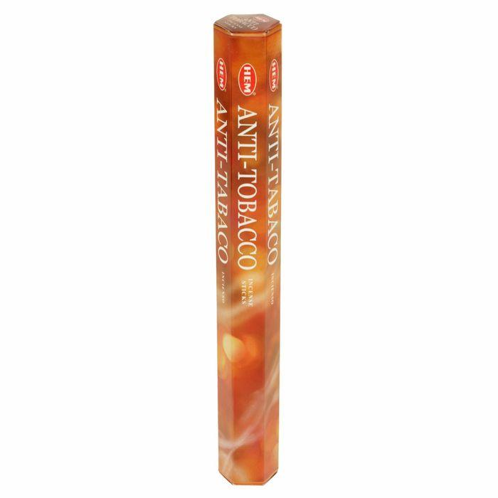 Благовония HEM Антитабак (Antitobacco), аромапалочки 20 шт.