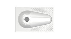 Чаша ГЕНУЯ Y61Q1 (бел.лед) 540*355*170мм Granit MARR MARRBAXX***!